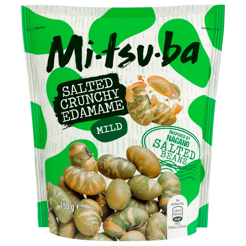 Mitsuba Salted Crunchy Edamame 150g